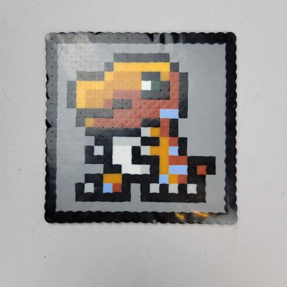 Agumon X 16Bit Digimon Digivice Perler Bead Pixel Art - Picture 1 of 2